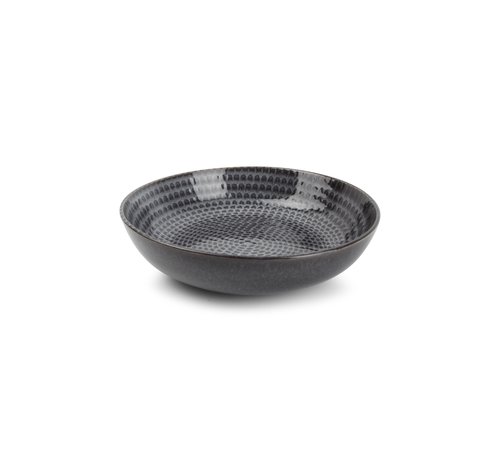 S & P S&P Stitch Deep plate 20xH5cm grey