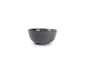 S & P S&P Stitch Bowl 14xH6,5cm grey