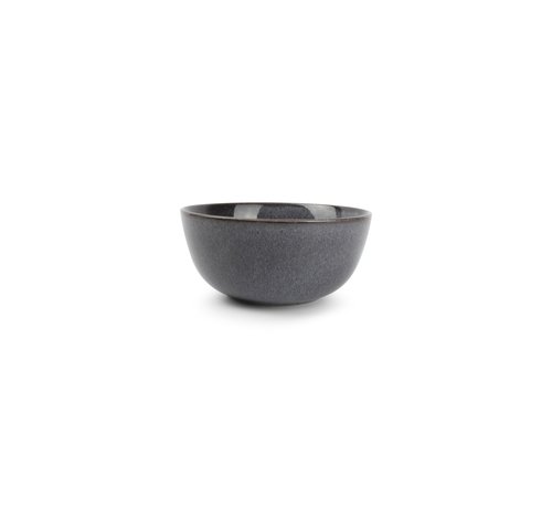 S & P S&P Stitch Bowl 14xH6,5cm grey