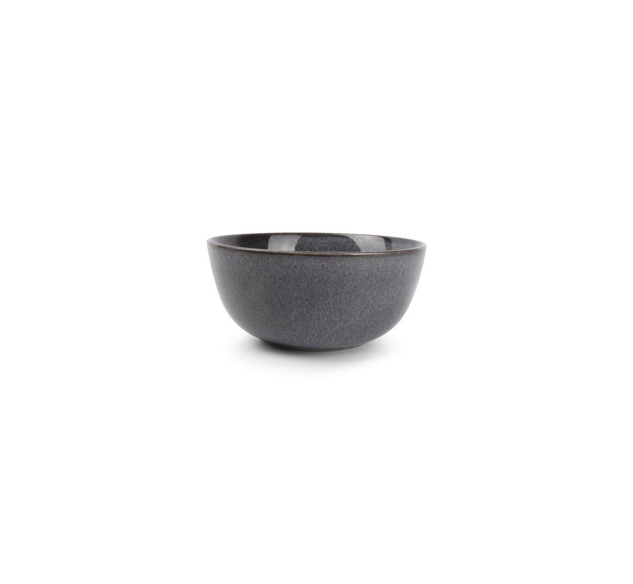 S&P Stitch Bowl 14xH6,5cm grey
