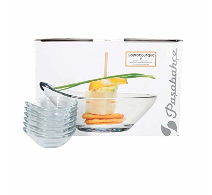 Pasabahce Gastroboutique Mini Saus Schalenset ( 6 Delig )