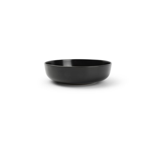 ONA Deep plate 18,5xH5cm black Note