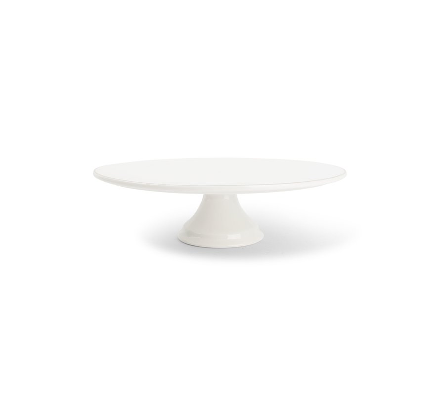 Cake stand 32cm with golden rim Era