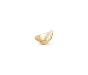  S|P Collection Bowl 12xH5cm glass gold Glint