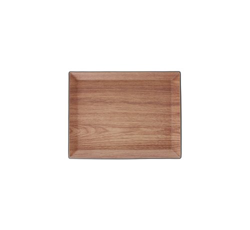 BonBistro Plateau 29,5x23xH2cm brun Buffet