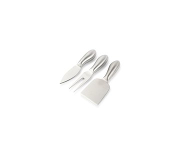 S & P Couteau à fromage set 3 pièces argent Fromage