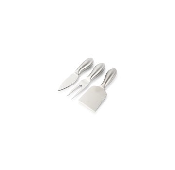 S & P Cheese knive set 3 pieces silver Fromage