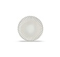 Plat bord 20cm nuance white Lotus