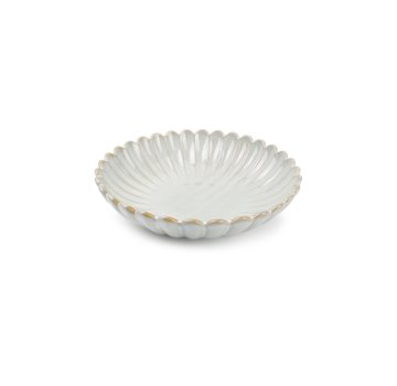  S|P Collection Assiette creuse 22xH5cm nuance white Lotus