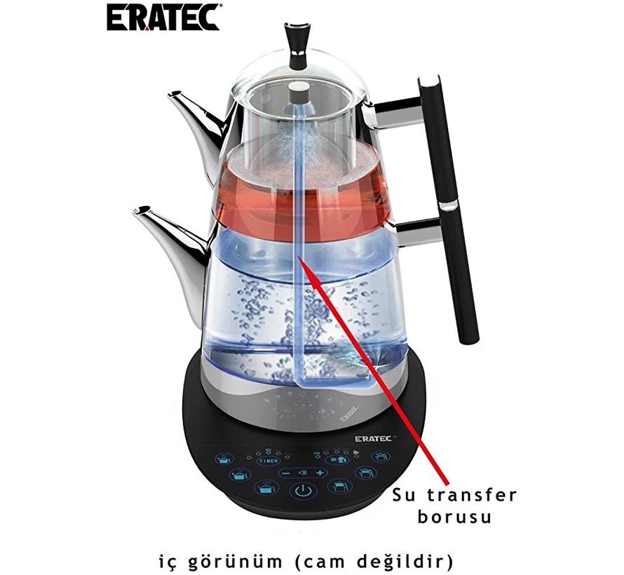 Era - Tec Otomatik Konuşan  Akıllı Çaydanlık Beyaz TM-53