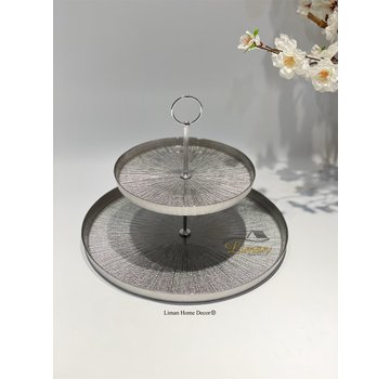 BRICARD PORCELAIN BRICARD REXY STANDI 2-KATLI KURABIYELIK GUMUS