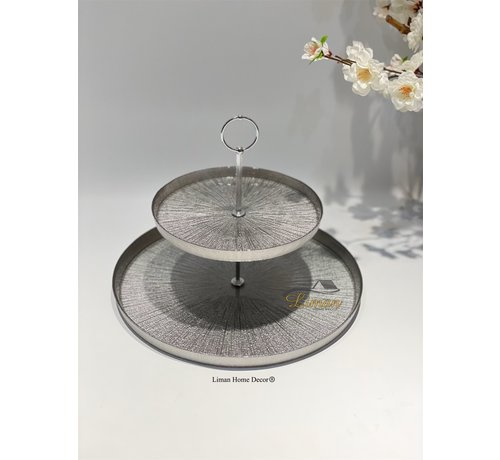 BRICARD PORCELAIN BRICARD REXY STANDI 2-KATLI KURABIYELIK GUMUS