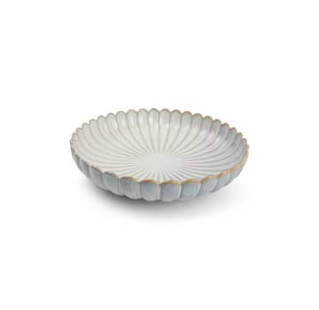 S & P Assiette creuse 24xH5cm nuance white Lotus