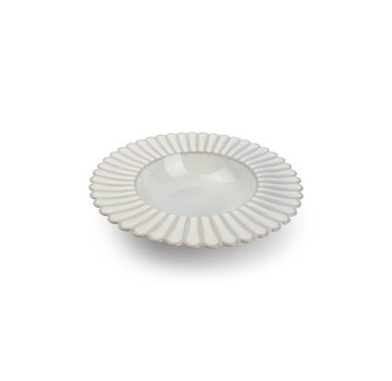 S & P Assiette creuse 24/13xH4cm nuance white Lotus