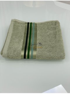 GROEN HANDDOEK 50 X 100 PER STUK