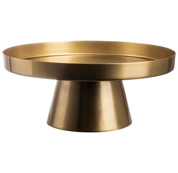 GUSTA GUSTA DECO/TAARTHOUDER METAAL Ø24,5CM GOUD