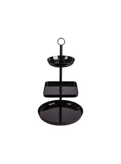 GUSTA GUSTA ETAGERE METAAL Ø22X38CM ZWART