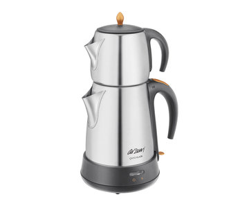 ARZUM Arzum Çaycı Klasik Çay Makinesi 0,7 / 1,8 Liter- Inox