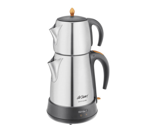 ARZUM Arzum Çaycı Klasik Çay Makinesi 0,7 / 1,8 Liter- Inox