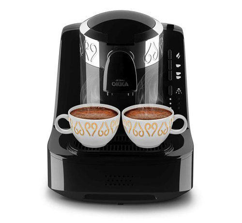 ARZUM OKKA Turkse Koffiezetapparaat Zwart - Zilver