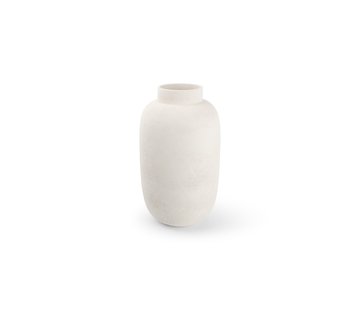  S|P Collection Vase 20xH34cm blanc Bullet