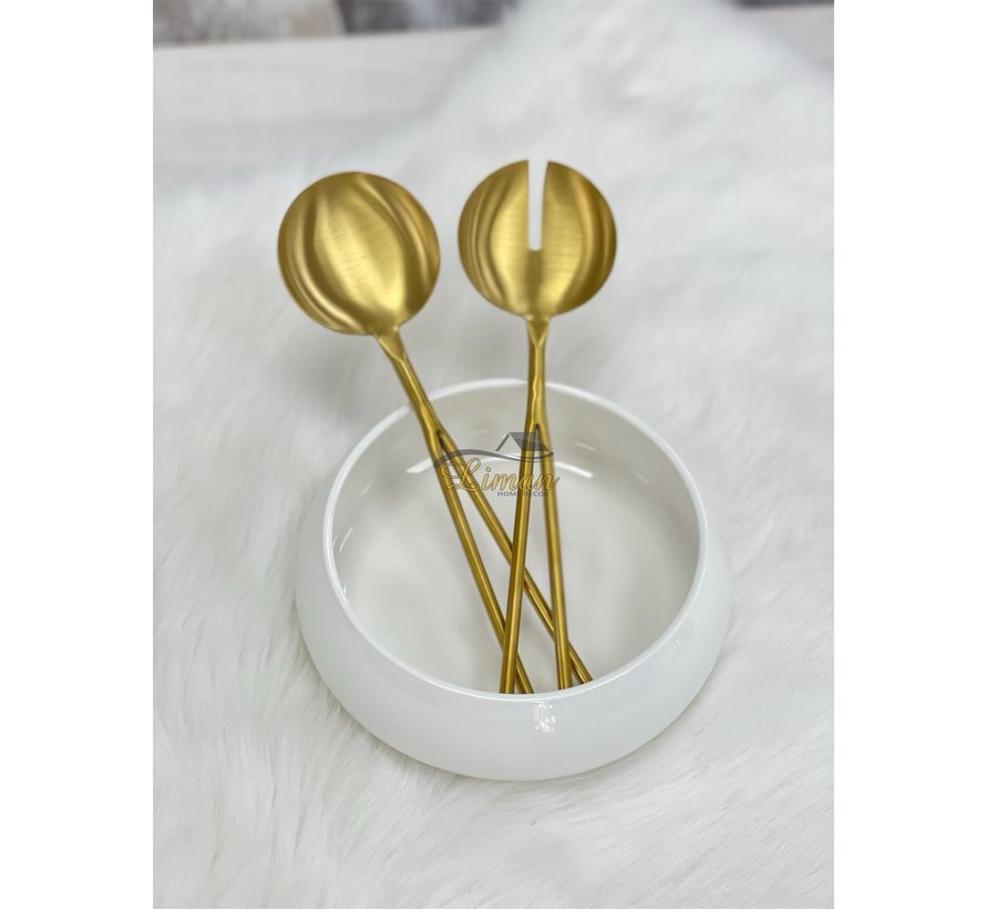 GUSTA SALADEBESTEK 6X20CM GOUD