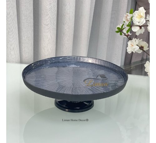 REXY MOON PATISSERIEBORD | 28 CM MIDNIGHT BLUE / ZWART