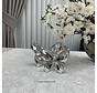 Butterfly Decoration Silver 2 Piece