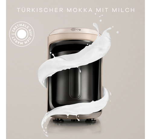 KARACA Karaca Hatır Hüps Coffee Machine for Turkish Coffee with Milk Beige
