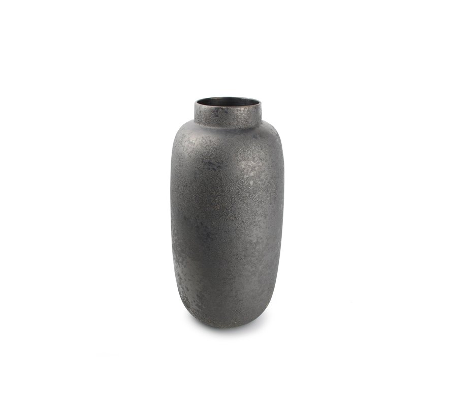 Vase 23,5xH49,5cm anthracite Bullet