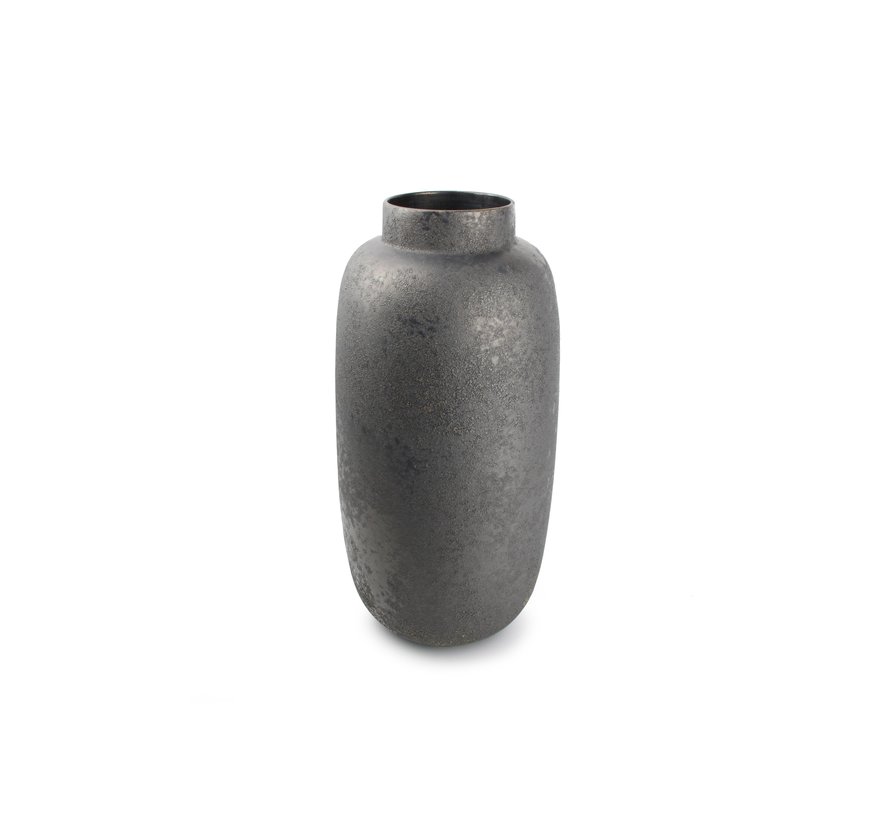 Vase 23,5xH49,5cm Anthrazit Bullet