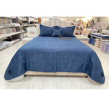 IPEKCE Ipekce Asos Bedspreiset 4 Delig Blauw