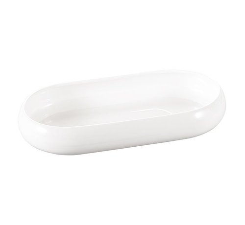 BRICARD PORCELAIN BRICARD BONDY OVAL SALATA KASESI 35,0X18,0X6,0 CM