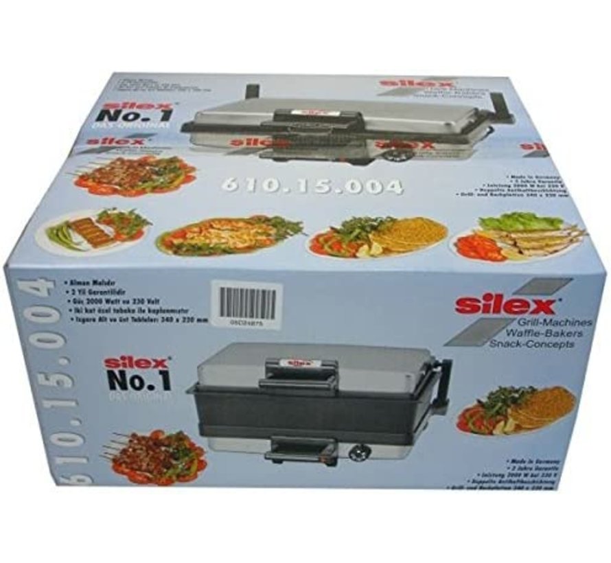 SILEX Grill et plaque de cuisson en acier inoxydable - Nouveau 2023 - Bella  Home