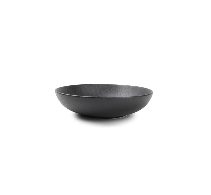 Assiette creuse 25xH6cm black Dusk