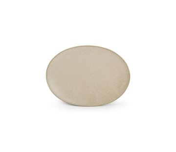 BonBistro Plat bord 24x17cm beige Cirro