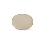 Assiette plate 24x17cm beige Cirro