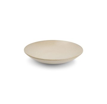BonBistro Deep plate 26xH4,5cm beige Cirro