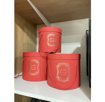 Paci 3 Parca Hediye Kutusu Kırmızı