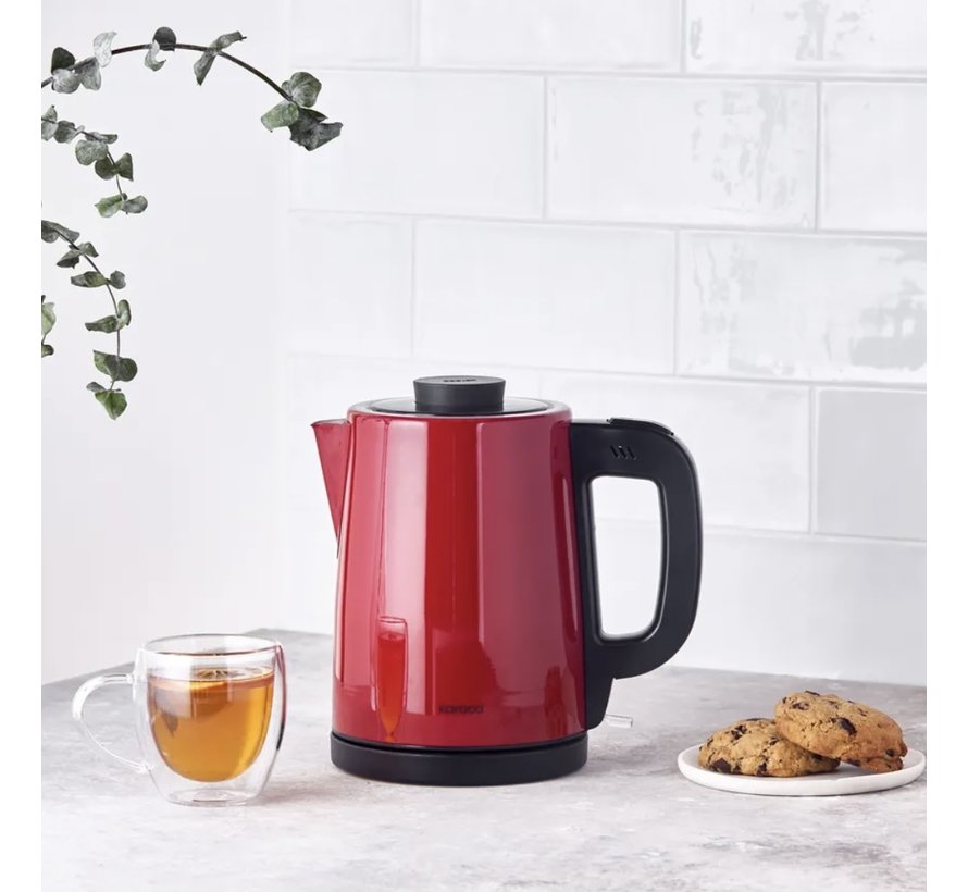 Karaca Tea Break Red Inox Steel Tea Machine