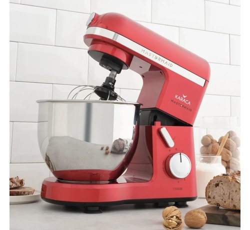 KARACA Karaca Mastermaid Chef Stand Mixer Red 1500W 5 Lt