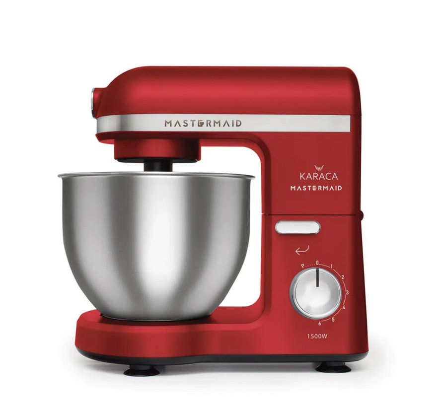 Karaca Mastermaid Chef Stand Mixer Red 1500W 5 Lt