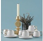 Karaca Saturn Coffee Cup Set for 6 Person 90 ml Gold