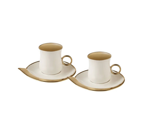 KARACA Karaca Dela Coffee Cup Set for 2