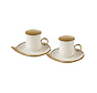 Karaca Dela Coffee Cup Set for 2