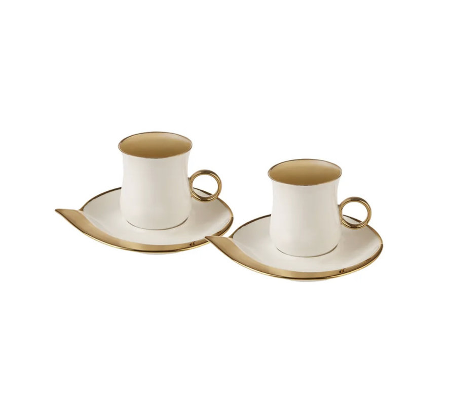 Karaca Dela Espressoset 4 Delig | 2 Persoons