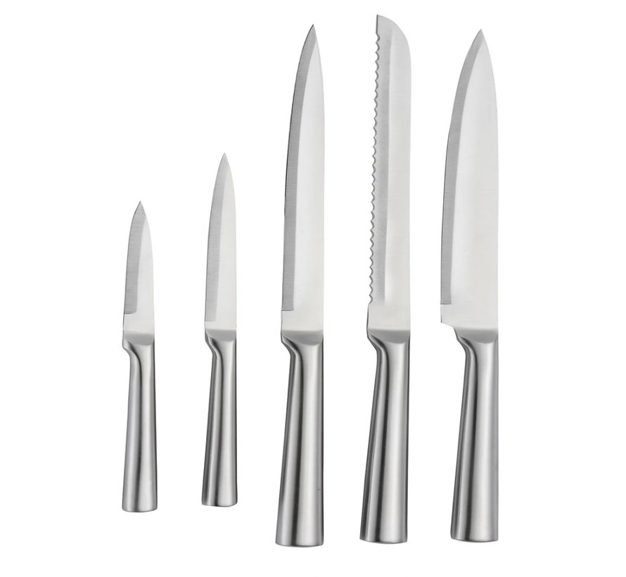 Karaca Meister Sterilizer Stand Knife Set White