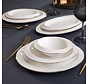 Karaca Horizon 27 Piece Gold Dinnerware Set for 6 Person