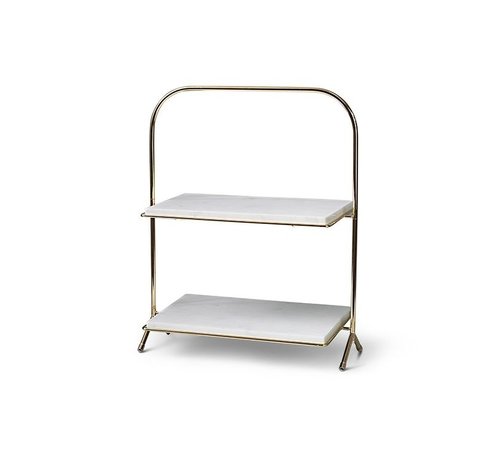 FUGURATO FUGURATO ELEGANCE ETAGÈRE | MARMER - GOUD