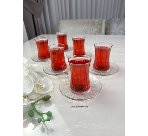 PASABAHCE Pasabahce Elysia Theeset 12 Delig | 6 Persoons